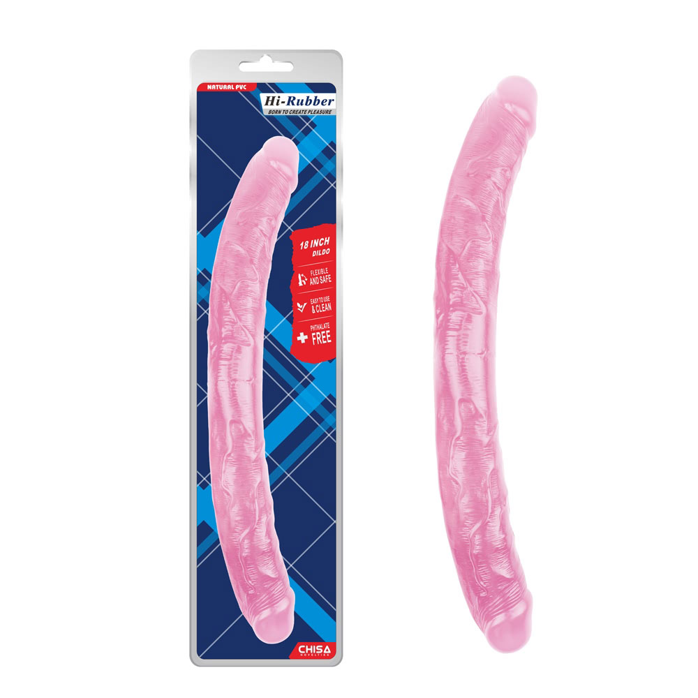 18 inch dildo-roze