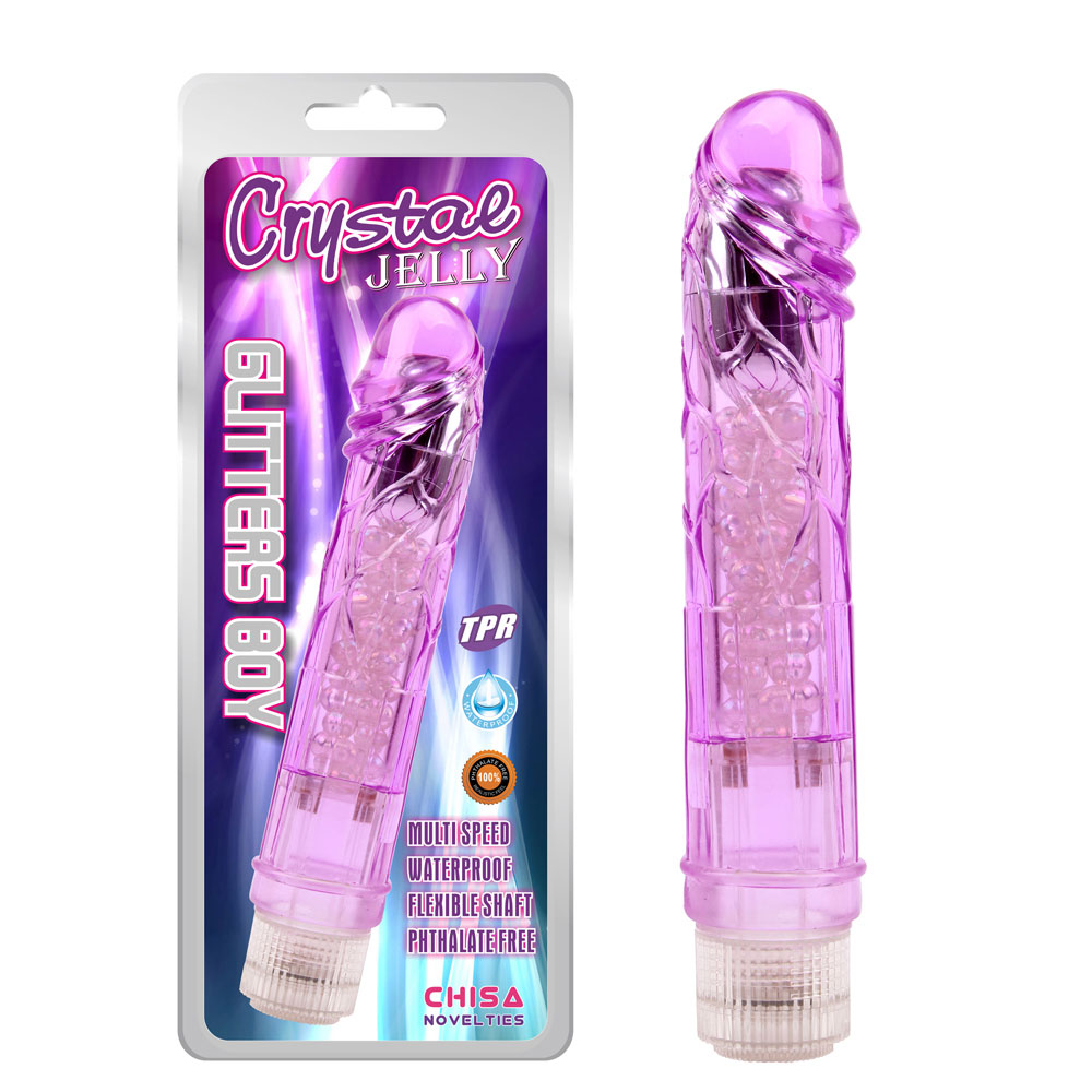 Glitters Jongen - Paars